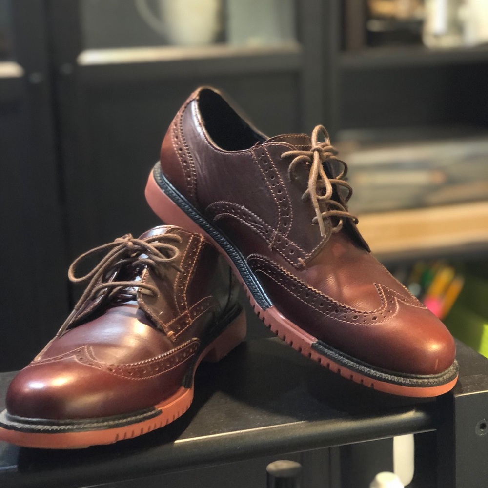 Leather shoes